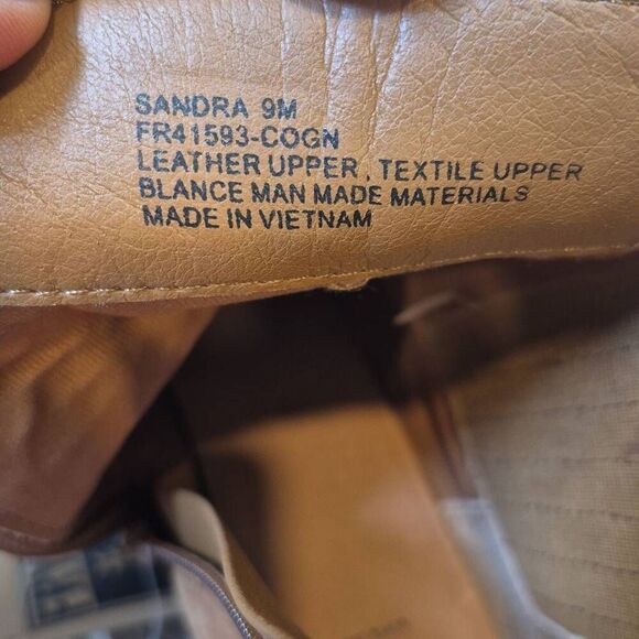 Frye Sandra Chelsea Suede Ankle Block Heel Boot Size 9 - Picture 7 of 7